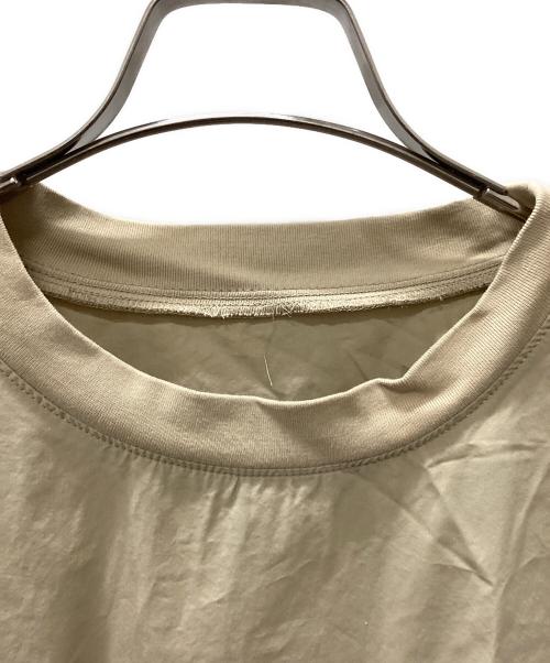BEAMS BOY（ビームスボーイ）BEAMS BOY (ビームスボーイ) 半袖ワンピース ベージュ サイズ:FREEの古着・服飾アイテム