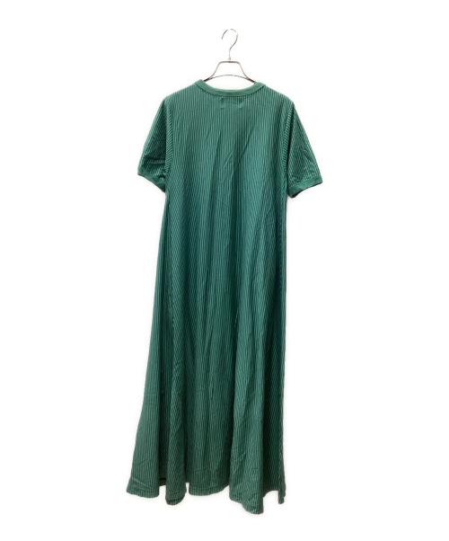 BEAMS BOY（ビームスボーイ）BEAMS BOY (ビームスボーイ) 半袖ワンピース グリーン サイズ:FREEの古着・服飾アイテム