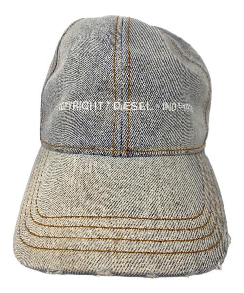 DIESEL（ディーゼル）DIESEL (ディーゼル) キャップ ブルーの古着・服飾アイテム