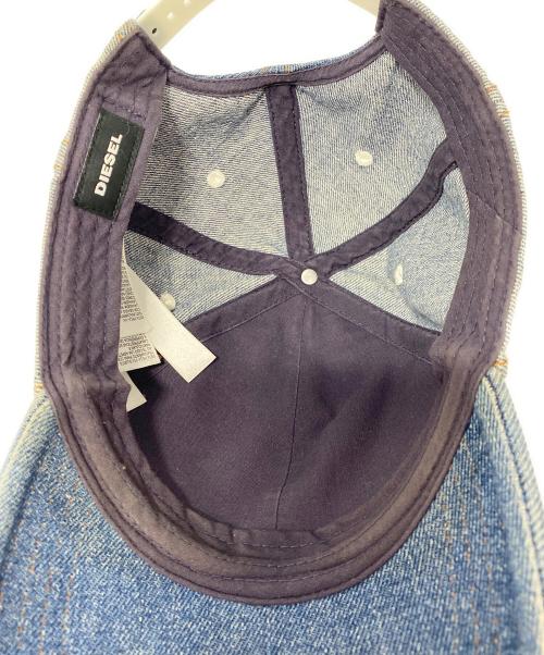 DIESEL（ディーゼル）DIESEL (ディーゼル) キャップ ブルーの古着・服飾アイテム