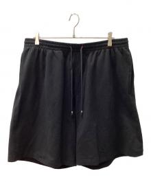DIESEL（ディーゼル）の古着「スウェットハーフパンツ」｜ブラック