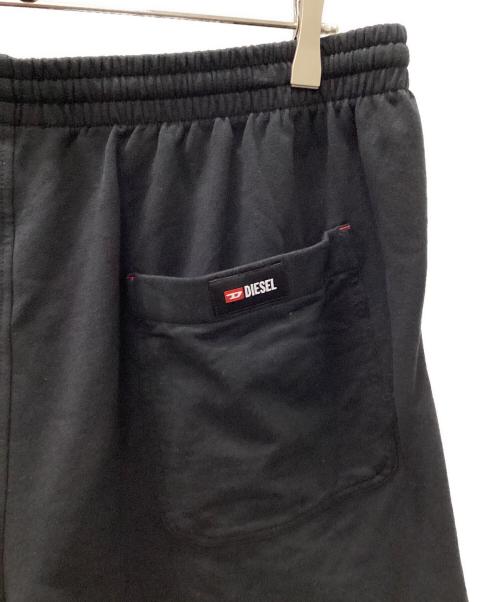 DIESEL（ディーゼル）DIESEL (ディーゼル) スウェットハーフパンツ ブラック サイズ:XXLの古着・服飾アイテム