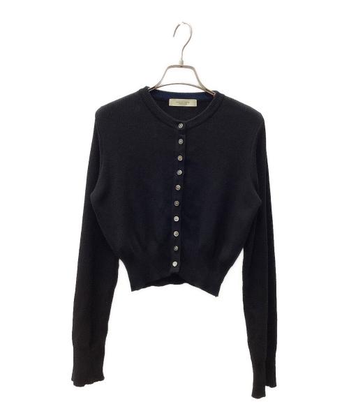 PUBLIC TOKYO（パブリックトウキョウ）PUBLIC TOKYO (パブリックトウキョウ) 薄手ニット ブラック サイズ:FREEの古着・服飾アイテム