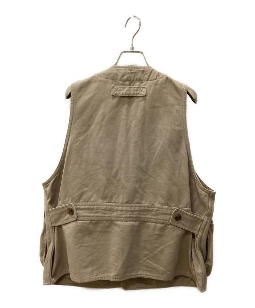 Willis & Geiger（ウィリスアンドガイガー）Willis & Geiger (ウィリスアンドガイガー) ハンティングベスト ベージュ サイズ:Lの古着・服飾アイテム
