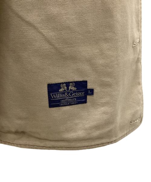 Willis & Geiger（ウィリスアンドガイガー）Willis & Geiger (ウィリスアンドガイガー) ハンティングベスト ベージュ サイズ:Lの古着・服飾アイテム