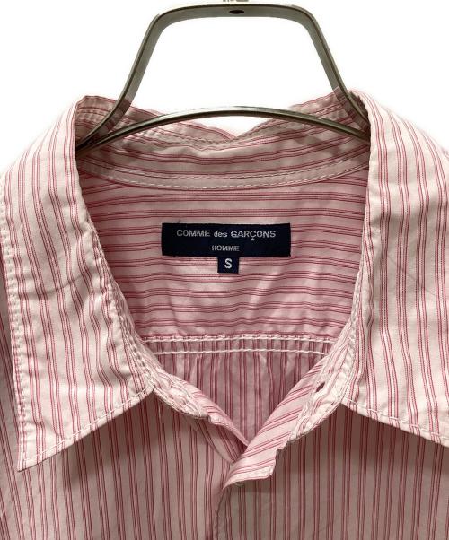 COMME des GARCONS HOMME（コムデギャルソン オム）COMME des GARCONS HOMME (コムデギャルソン オム) 長袖シャツ ピンク サイズ:Sの古着・服飾アイテム