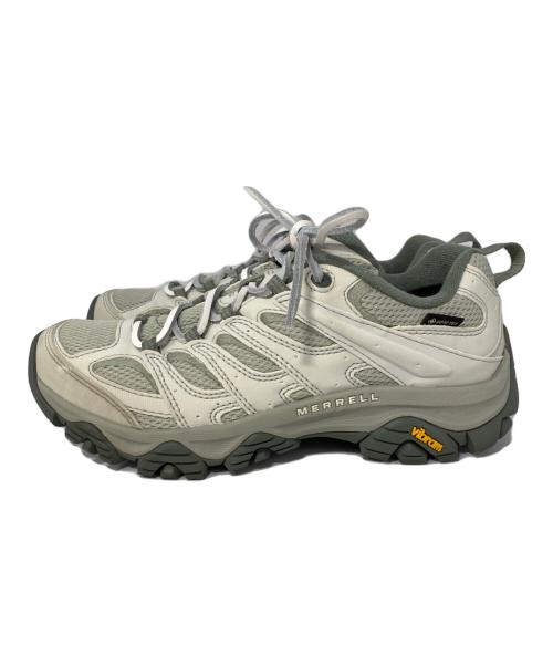 MERRELL（メレル）MERRELL (メレル) MOAB 3 SYNTHETIC GORE-TEX ホワイト×グリーン サイズ:25cmの古着・服飾アイテム