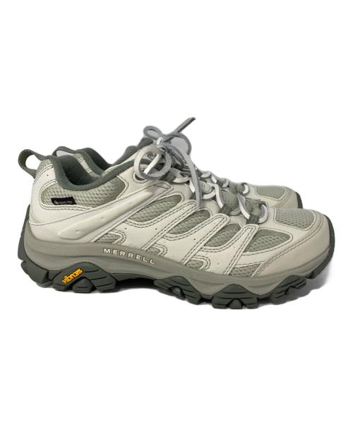 MERRELL（メレル）MERRELL (メレル) MOAB 3 SYNTHETIC GORE-TEX ホワイト×グリーン サイズ:25cmの古着・服飾アイテム
