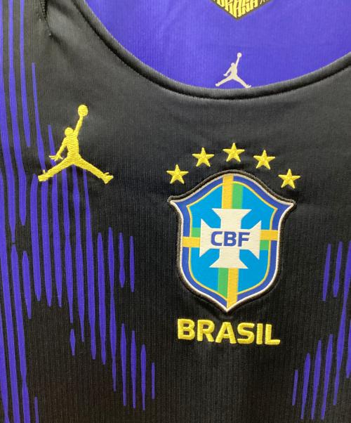 NIKE（ナイキ）NIKE (ナイキ) ブラジル代表 2026年 アウェイユニフォーム ブルー×ブラック サイズ:3XLの古着・服飾アイテム