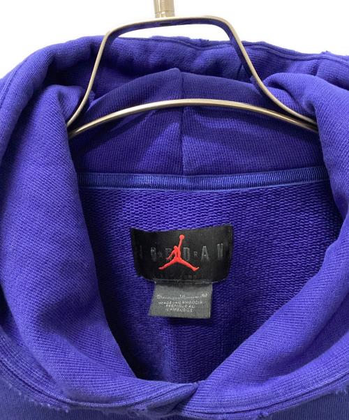 NIKE（ナイキ）NIKE (ナイキ) JORDAN AIR JDN RAIR FLEECE PULLOVER HOODIE ブルー サイズ:XLの古着・服飾アイテム