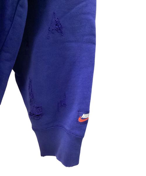 NIKE（ナイキ）NIKE (ナイキ) JORDAN AIR JDN RAIR FLEECE PULLOVER HOODIE ブルー サイズ:XLの古着・服飾アイテム