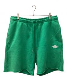 NIKE（ナイキ）の古着「JORDAN RARE AIR FLEECE SHORT」｜グリーン