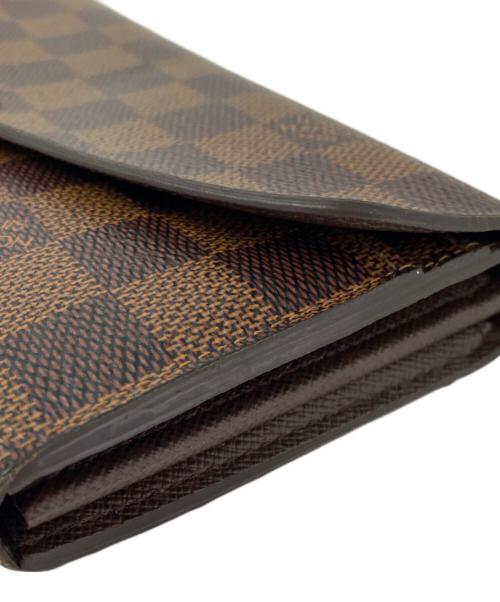 LOUIS VUITTON（ルイ ヴィトン）LOUIS VUITTON (ルイ ヴィトン) 長財布 ブラウンの古着・服飾アイテム