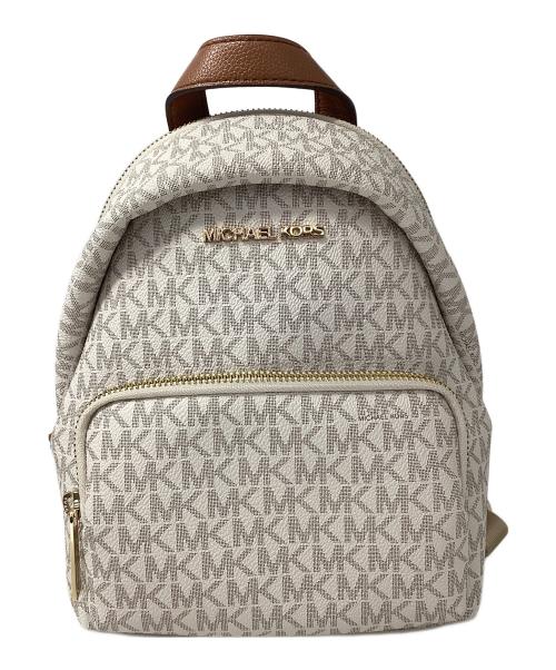 MICHAEL KORS（マイケルコース）MICHAEL KORS (マイケルコース) リュック アイボリーの古着・服飾アイテム