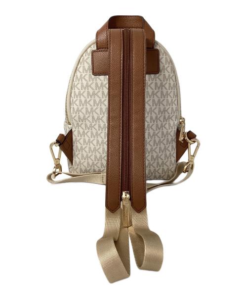 MICHAEL KORS（マイケルコース）MICHAEL KORS (マイケルコース) リュック アイボリーの古着・服飾アイテム