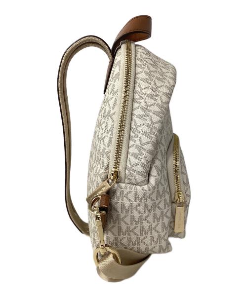MICHAEL KORS（マイケルコース）MICHAEL KORS (マイケルコース) リュック アイボリーの古着・服飾アイテム