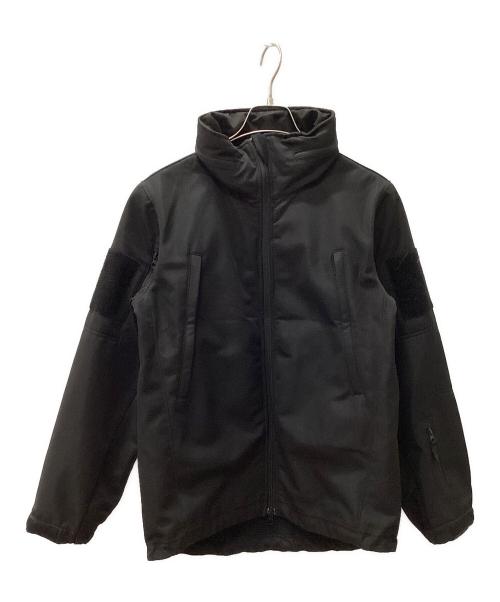 HOUSTON（ヒューストン）HOUSTON (ヒューストン) タクティカル ソフトシェルジャケット ブラック サイズ:REGULAR SAMLLの古着・服飾アイテム