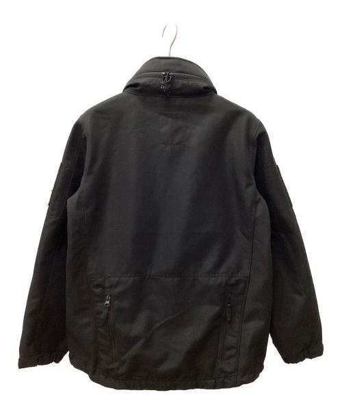 HOUSTON（ヒューストン）HOUSTON (ヒューストン) タクティカル ソフトシェルジャケット ブラック サイズ:REGULAR SAMLLの古着・服飾アイテム
