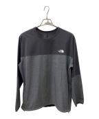 THE NORTH FACEザ ノース フェイス）の古着「クルーネックカットソー」｜グレー×ブラック
