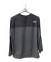 中古・古着 THE NORTH FACE (ザ ノース フェイス) クルーネックカットソー グレー×ブラック サイズ:L：6000円