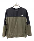 THE NORTH FACEザ ノース フェイス）の古着「クルーネックカットソー」｜カーキ×ブラック
