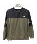 THE NORTH FACE（ザ ノース フェイス）の古着「クルーネックカットソー」｜カーキ×ブラック