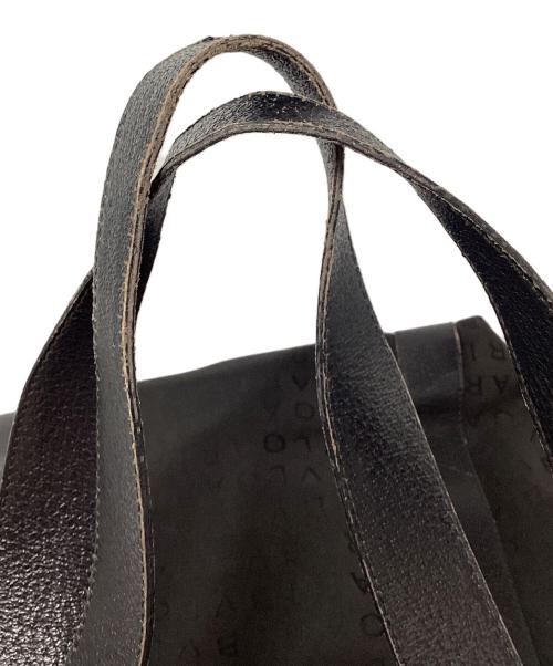 BVLGARI（ブルガリ）BVLGARI (ブルガリ) ポーチ付トートバッグ ブラックの古着・服飾アイテム
