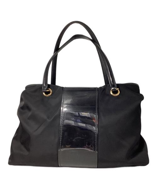 Salvatore Ferragamo（サルヴァトーレ フェラガモ）Salvatore Ferragamo (サルヴァトーレ フェラガモ) トートバッグ ブラックの古着・服飾アイテム