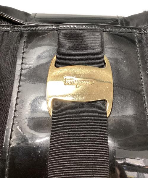 Salvatore Ferragamo（サルヴァトーレ フェラガモ）Salvatore Ferragamo (サルヴァトーレ フェラガモ) トートバッグ ブラックの古着・服飾アイテム