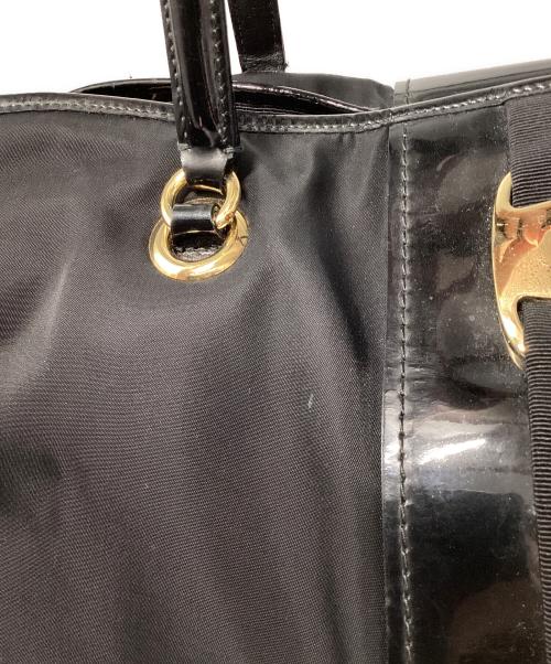 Salvatore Ferragamo（サルヴァトーレ フェラガモ）Salvatore Ferragamo (サルヴァトーレ フェラガモ) トートバッグ ブラックの古着・服飾アイテム