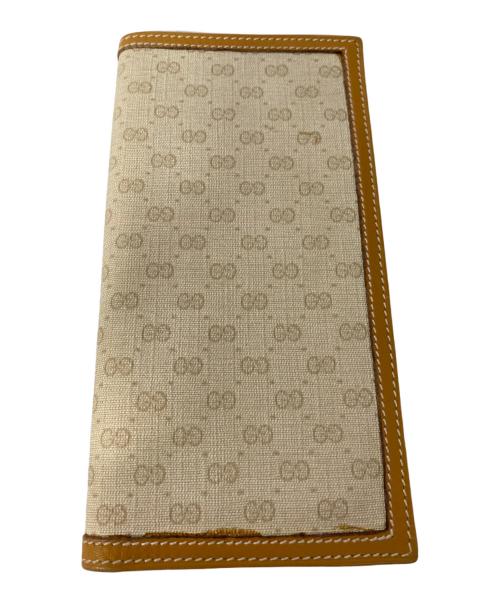 GUCCI（グッチ）GUCCI (グッチ) 札入れ ホワイト×ベージュの古着・服飾アイテム