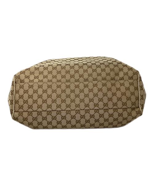 GUCCI（グッチ）GUCCI (グッチ) GGキャンバススーキートートバッグ ベージュの古着・服飾アイテム
