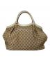 GUCCI (グッチ) GGキャンバススーキートートバッグ ベージュ：40000円