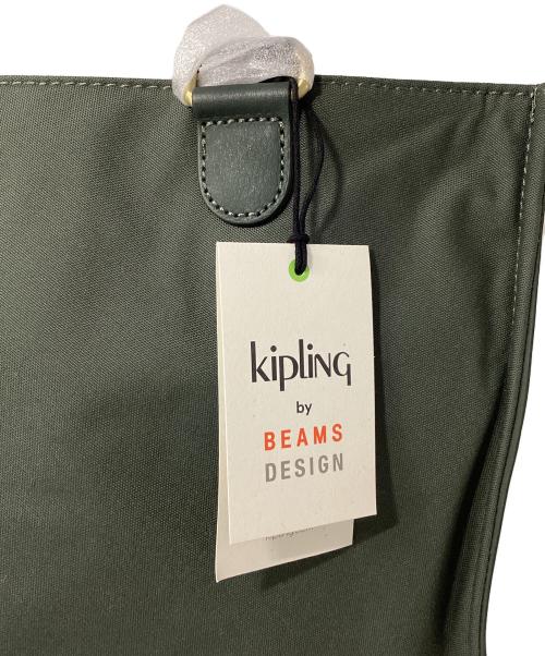 Kipling（キプリング）Kipling (キプリング) BEAMS (ビームス) 2WAYバッグ オリーブ 未使用品の古着・服飾アイテム