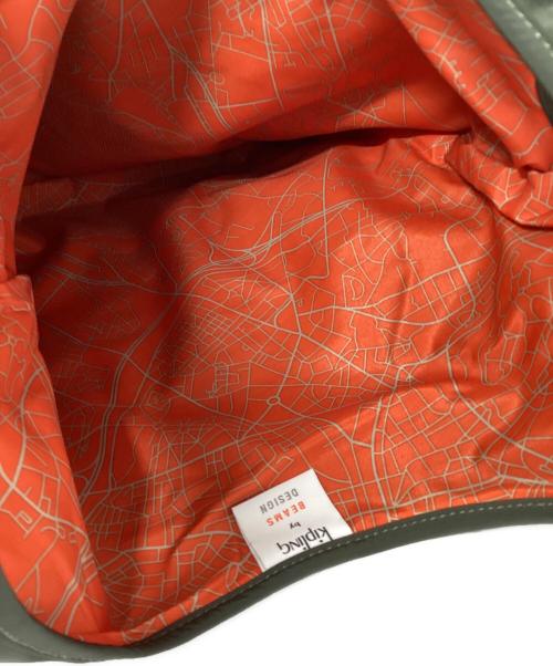 Kipling（キプリング）Kipling (キプリング) BEAMS (ビームス) トートバッグ オリーブ 未使用品の古着・服飾アイテム