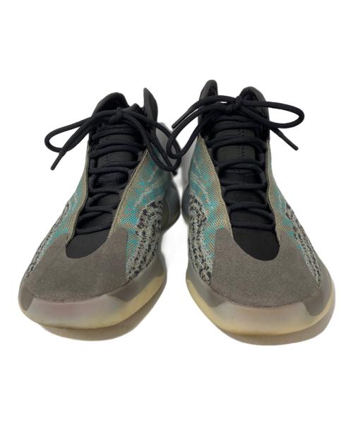 adidas（アディダス）adidas (アディダス) Yeezy QNTM Teal Blue グレー×ブラック サイズ:29cmの古着・服飾アイテム