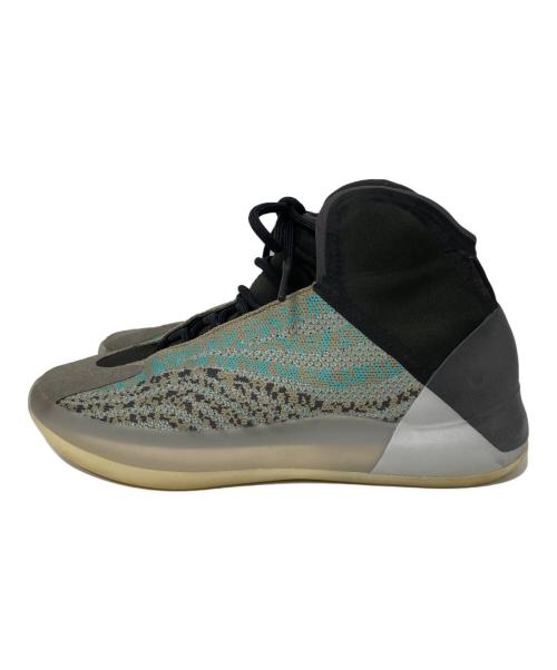 adidas（アディダス）adidas (アディダス) Yeezy QNTM Teal Blue グレー×ブラック サイズ:29cmの古着・服飾アイテム