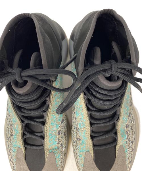 adidas（アディダス）adidas (アディダス) Yeezy QNTM Teal Blue グレー×ブラック サイズ:29cmの古着・服飾アイテム
