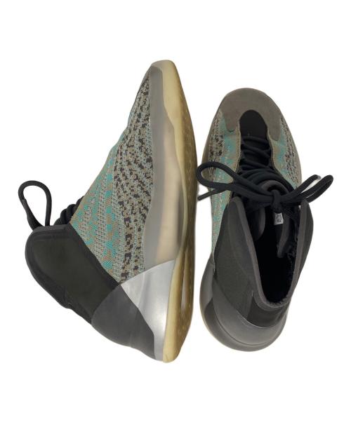 adidas（アディダス）adidas (アディダス) Yeezy QNTM Teal Blue グレー×ブラック サイズ:29cmの古着・服飾アイテム