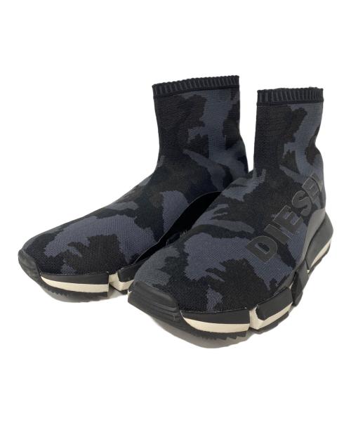 DIESEL（ディーゼル）DIESEL (ディーゼル) H-PADOLA HIGH SOCK ブラック サイズ:28cmの古着・服飾アイテム