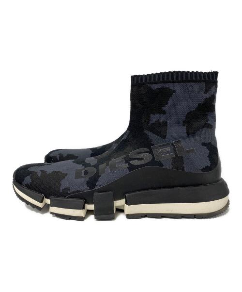 DIESEL（ディーゼル）DIESEL (ディーゼル) H-PADOLA HIGH SOCK ブラック サイズ:28cmの古着・服飾アイテム