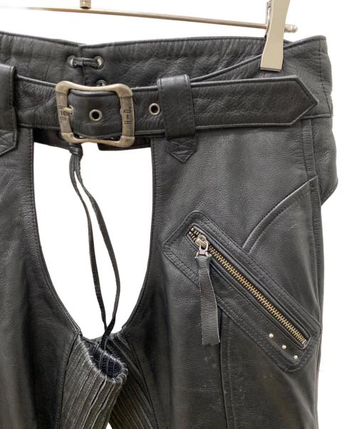 HARLEY-DAVIDSON（ハーレーダビッドソン）HARLEY-DAVIDSON (ハーレーダビッドソン) レザーチャップス ブラック サイズ:Mの古着・服飾アイテム