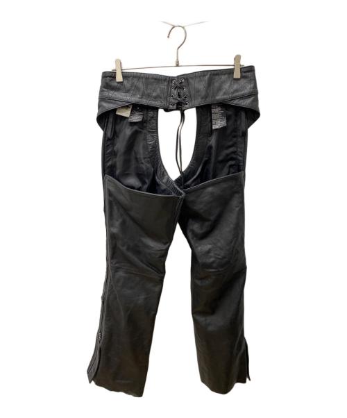 HARLEY-DAVIDSON（ハーレーダビッドソン）HARLEY-DAVIDSON (ハーレーダビッドソン) レザーチャップス ブラック サイズ:Mの古着・服飾アイテム