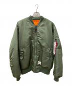 ）の古着「MA-1ジャケット」｜カーキ