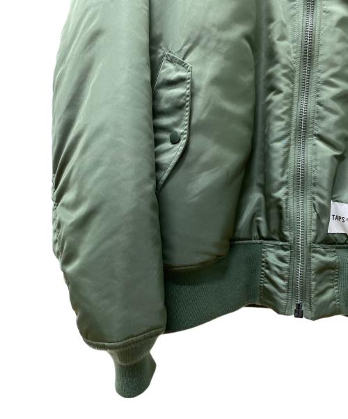 WTAPS（ダブルタップス）WTAPS (ダブルタップス) ALPHA (アルファ) MA-1ジャケット カーキ サイズ:XLの古着・服飾アイテム