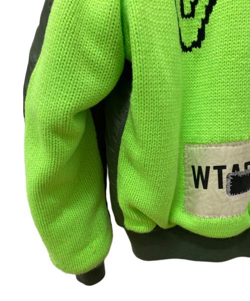 WTAPS（ダブルタップス）WTAPS (ダブルタップス) ALPHA (アルファ) MA-1ジャケット カーキ サイズ:XLの古着・服飾アイテム
