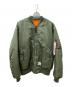 WTAPS（ダブルタップス）の古着「MA-1ジャケット」｜カーキ