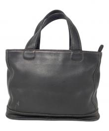 COACH（コーチ）の古着「レザートートバッグ」｜ブラック