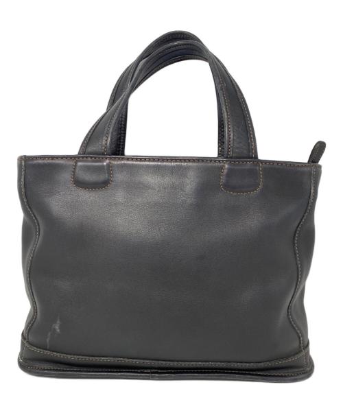 COACH（コーチ）COACH (コーチ) レザートートバッグ ブラックの古着・服飾アイテム