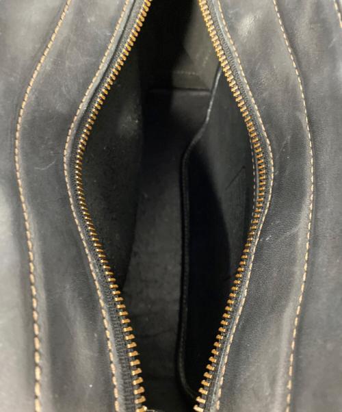 COACH（コーチ）COACH (コーチ) レザートートバッグ ブラックの古着・服飾アイテム